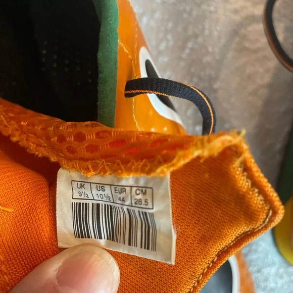 2010 PUMA Usain Bolt Orange, Yaams Running‎ Shoes Men's RARE US 10.5 - Picture 10 of 14